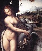 LEONARDO da Vinci Leda oil painting reproduction